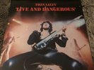 Thin Lizzy - Live and Dangerous Vinyl 2 x Lp 1978 6641807 A3/B2 Vertigo Ex/VG+