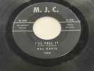 Hal Davis - You'll Find Love/I'll Tell It * M.J.C. Doo Wop 45