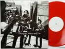 U2 Things To Make & Do LIVE NEW HAVEN 1981 Red Vinyl NUMBERED 100 MADE  Bono