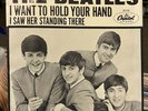 The Beatles “I Want To Hold Your Hand” 1963 1st pressing Pic Sleeve with Hofer