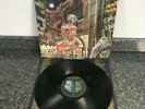 LP VINYL ALBUM IRON MAIDEN  SOMEWHERE IN TIME UK 1ST PRESS EMC 3512 NEAR MINT