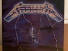 Metallica- Ride The Lightning (1984) LP Vinyl WHITE LABEL PROMO NM/NM RARE