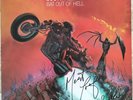 Meat Loaf signed Bat out of Hell Vinyl LP 1977 see description