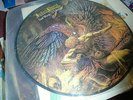 JUDAS PRIEST SAD WINGS OF DESTINY PICTURE DISC LP  GULL FRANCE IMPORT VG+ 1976