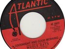 WHOLE OATS/ HALL & OATES Goodnight And Good Morning 1972 FIRST or. US single