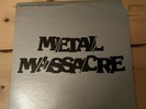 metallica metal massacre promo lp