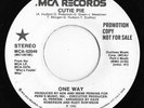 ONE WAY Al Hudson CUTIE PIE 7