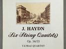 D968 Haydn 6 String Quartets Tatrai Quartet 3LP Hungaroton SLPX 12506-08 Stereo