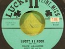 Hear Rare Rockabilly 45 Chuck Slaughter - Lucky 11 Rock - Here Comes Rain