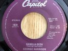 GEORGE HARRISON RARE LAST VINYL MANUFACTURED 1988 BANGLADESH 45 UNPLAYED MINT