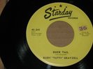 ROCKABILLY 45 - RUDY TUTTI GRAYZELL - DUCK TAIL / YOU'RE GONE - STARDAY