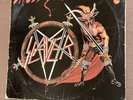 Slayer - Show No Mercy rare metal LP on Metal Blade, MBR 1013 - no barcode