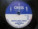 Chuck Berry 78 Chess 1671 V+ Condition Rock & Roll Music/Blue Feeling