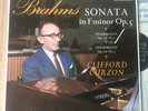 DECCA SXL 6041 CURZON BRAHMS SONATA IN F MINOR OP 5