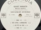 Miles Davis Quiet Nights OG 1963 LP Vinyl Record WLP Promo Columbia Jazz RARE