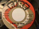 GAY POPPERS - I WANT TO KNOW - FIRE 1026. VG+