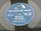 THE PONI-TAILS UK 1956 H.M.V. 78    BORN TOO LATE    POP  516