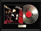 JUDAS PRIEST STAINED CLASS WHITE GOLD PLATINUM TONED RECORD LP  NON RIAA AWARD