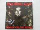 NEW MODEL ARMY NO REST FOR THE WICKED LP SIGNED BY JUSTIN SULLIVAN FA3198