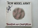 NEW MODEL ARMY THUNDER AND CONSOLATION LP SIGNED BY JUSTIN SULLIVAN 064-7913171