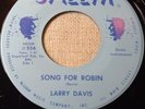 Rare Blues Guitar Larry Davis 556 Salem Virginia 45 Record Excellent
