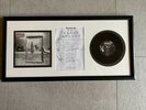 Signed Oasis Wonderwall Songsheet + 7 Inch Vinyl