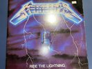 METALLICA Ride The Lightning LP ORIG 1984 