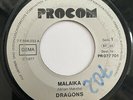 afro psych funk kenya rare - DRAGONS - Malaika / Harambee ngoma - Procom 45 HEAR