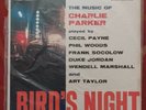 Bird's Night Charlie Parker SAVOY JAZZ 1st pressing record LP SEALED VAN GELDER 