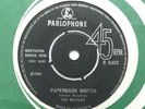 RARE THE BEATLES Paperback Writer 1972 No Sold In UK SIUK Text+ POLO RING