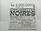 Les Chaussettes Noires Le 2.000.000eme Disque French 1962 Rock n Roll Twist