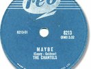 1958 The CHANTELS Doo Wop 78 RPM Record. Maybe