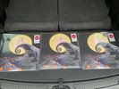 *IN HAND SHIPS SAME DAY* THE NIGHTMARE BEFORE CHRISTMAS YELLOW PURPLE VINYL 2LP