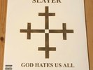 Slayer God Hates Us All Very Rare Vinyl Gatefold With Printed Inner