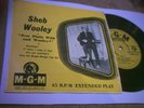 SHEB WOOLEY RARE ROCK N ROLL UK MGMEP 540 TOM THE BOOGIE WOOGIE TOM CAT +3 EX