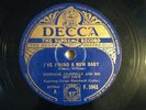 STEPHANE GRAPPELLY & HOT FOUR DJANGO REINHARDT Ive Found A Nerw Baby UK Decca 78