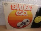 SUBJECT ESQ 1st LP 1971 EPIC 1st Press mint Promo wow..... SUPERB KRAUTROCK