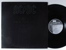 AC/DC Back In Black ATLANTIC LP VG+/VG++ embossed cover