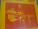 NEIL YOUNG Carnegie Hall Live 1970 2LP Vinyl. Used VGC