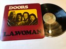 DOORS L.A. Woman Vinyl Lp Orig 1971 Elektra Die Cut Window Embossed Cover VG