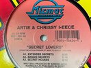 Artie & Chrissy I-eece Secret Lovers Vinyl Record  Latin Freestyle NM