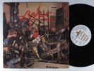 RAVEN Rock Until You Drop NEAT LP VG+ uk autographed w/ poster & inserts