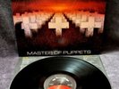 METALLICA - MASTER OF PUPPETS - ORIGINAL FIRST PRESS 1986 VINYL LP LYRIC INNER -