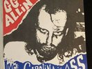 GG ALLIN - CAROLINA IN MY ASS LIVE 7 inch