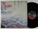 TROUBLE Run To The Light METAL BLADE/ENIGMA LP VG+ with lyric sheet insert