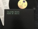 Talking Heads - Fear Of Music Vinyl LP EMBOSSED, LYRIC INNER 1979 1st PRESS EX