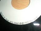 THE HUNS - BUSY KIDS /GLAD HE'S DEAD TEST PRESSING WHITE LABEL TEXAS PUNK KBD EX
