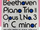 Beethoven Piano Trio Opus 1, no.3, C m SEALED LP music minus one piano LP a1367