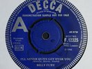 Rare - Billy Fury - I'll Never Quite Get Over You  - Demo 1966.
