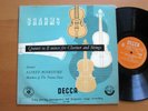LXT 2858 Brahms Clarinet Quintet Boskovsky Vienna Octet NEAR MINT Decca O/S